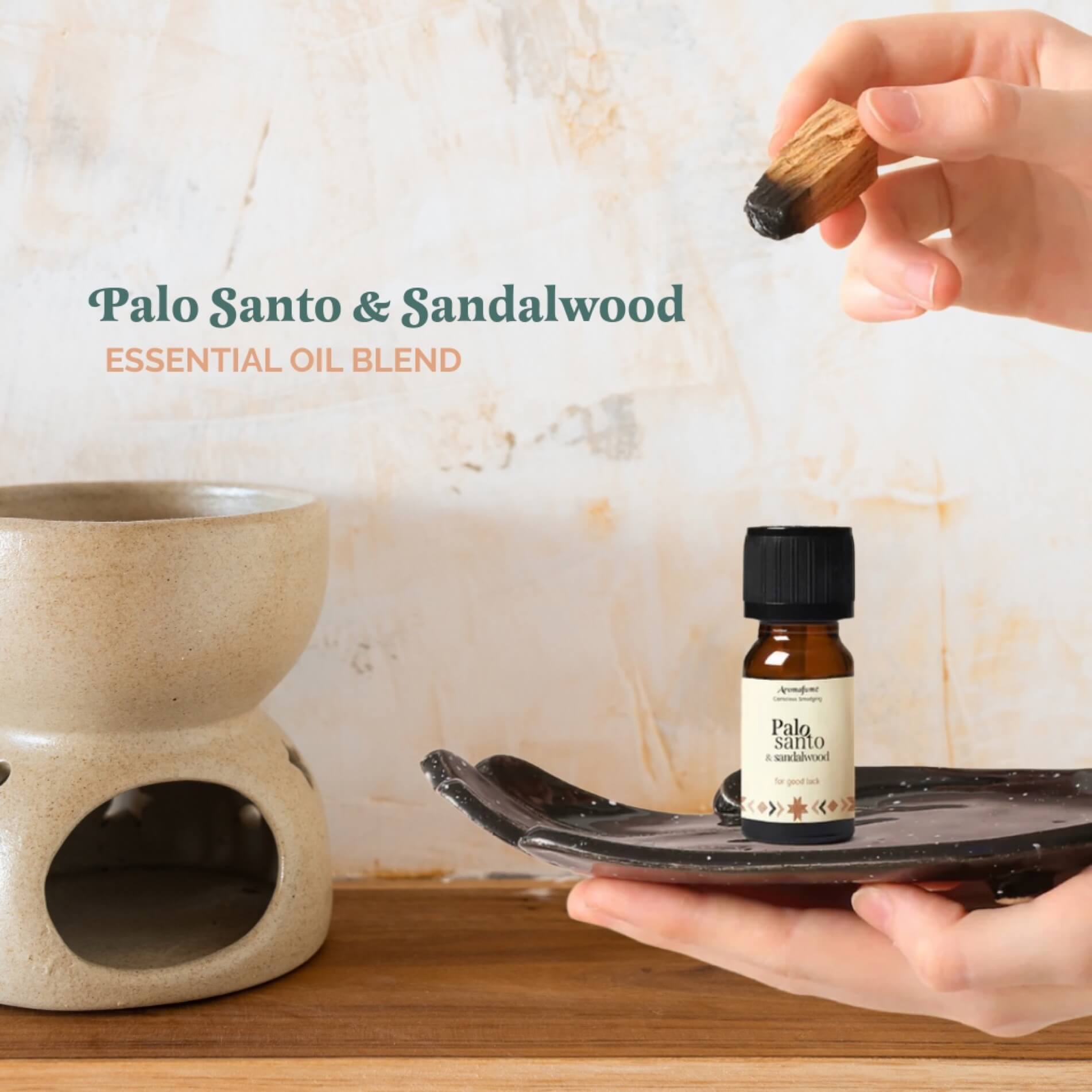 Palo Santo & Sandalwood Essential Oil Blend (10ml)