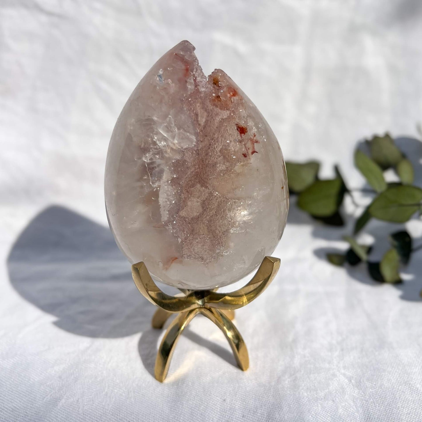 Sugar Druzy Crystal Geode Egg