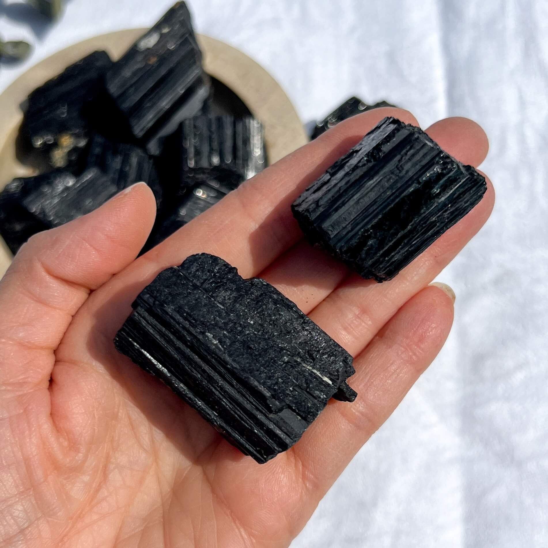 Black Tourmaline Raw - Small