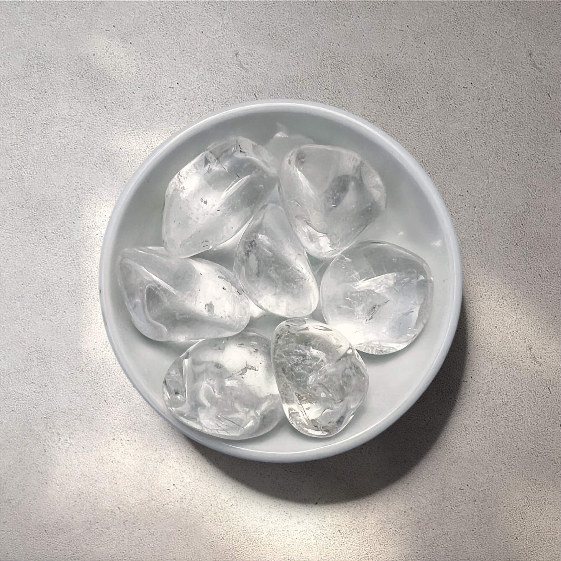 Clear Quartz Crystal Tumblestones - XL