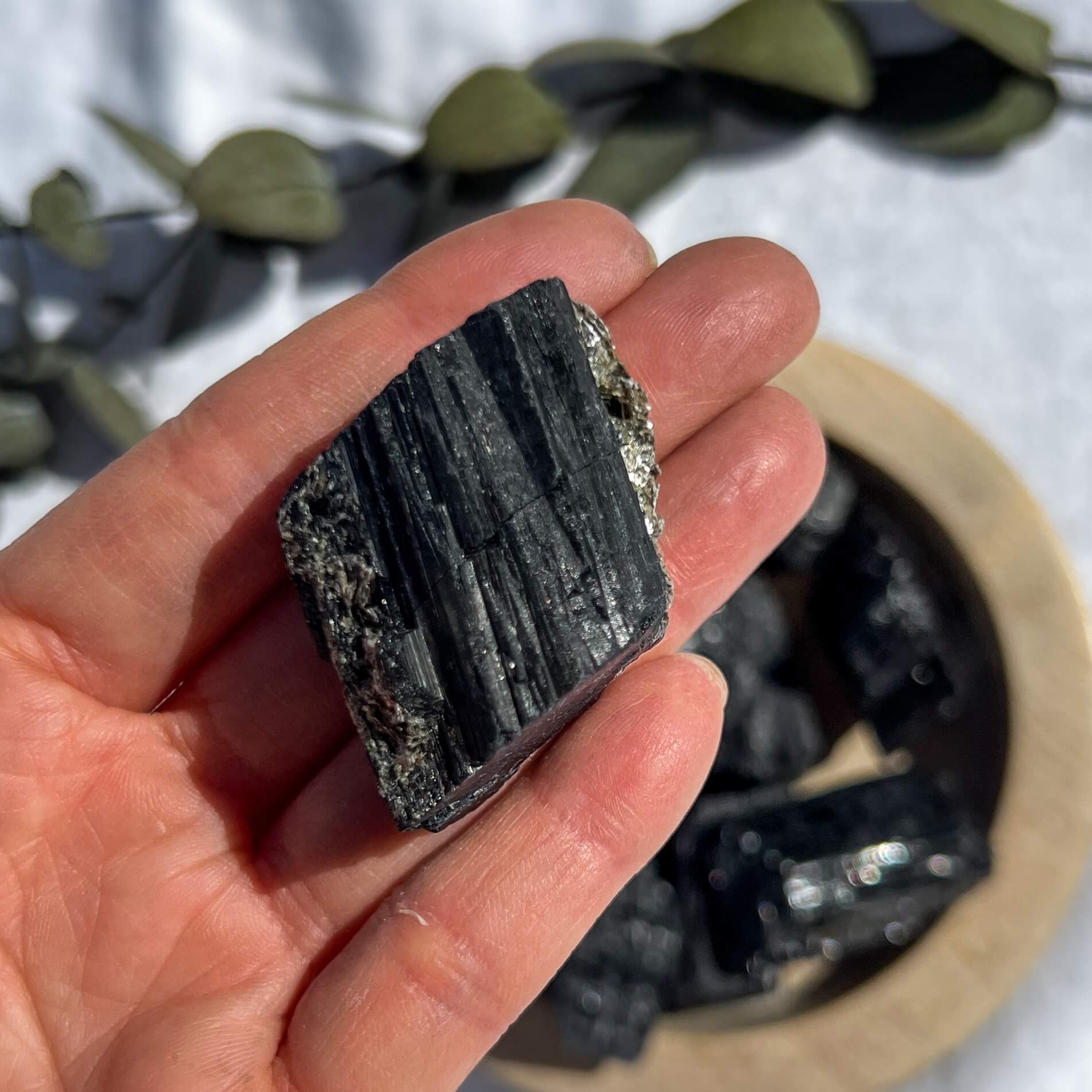 Black Tourmaline Raw - Extra Small