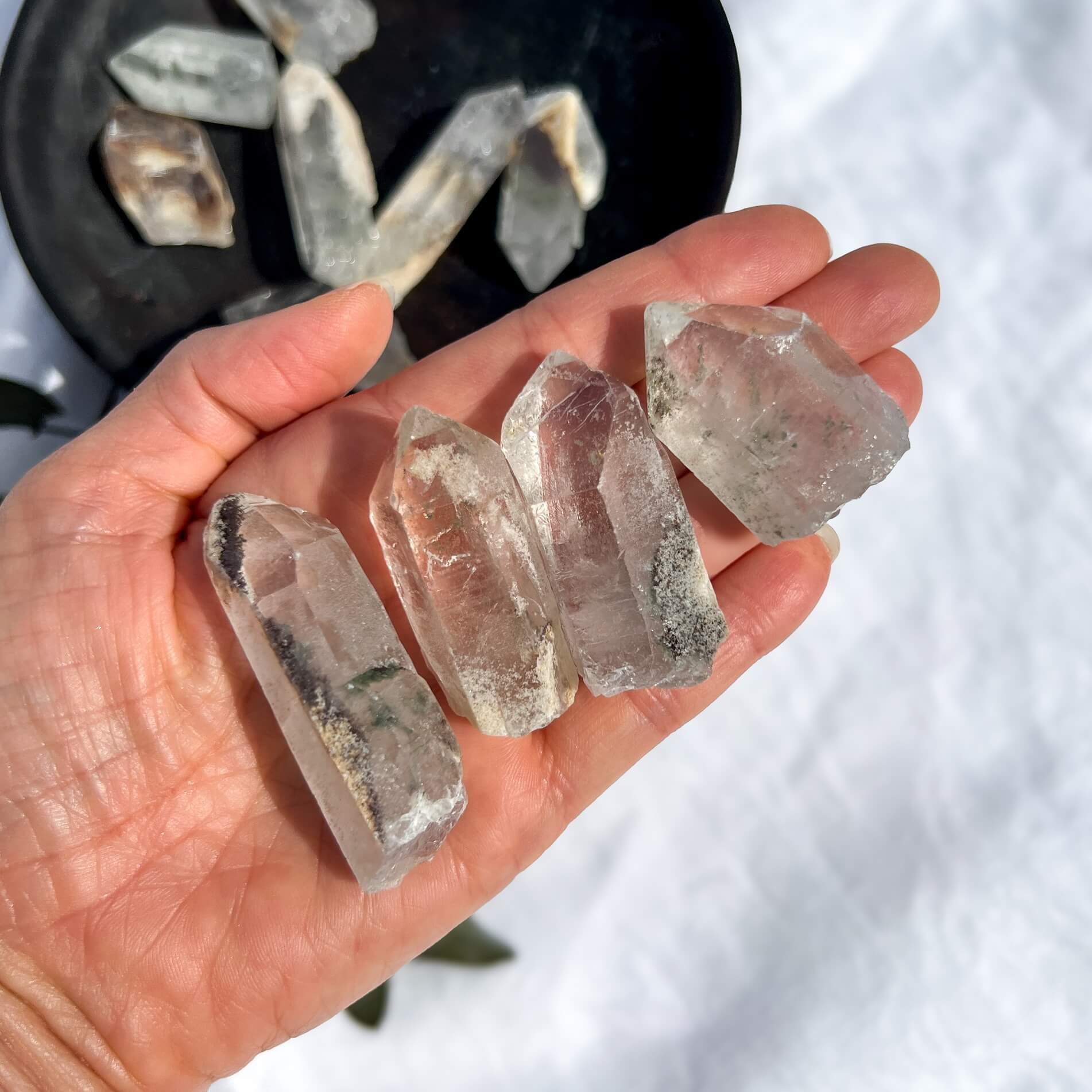 Garden Quartz Points - Large