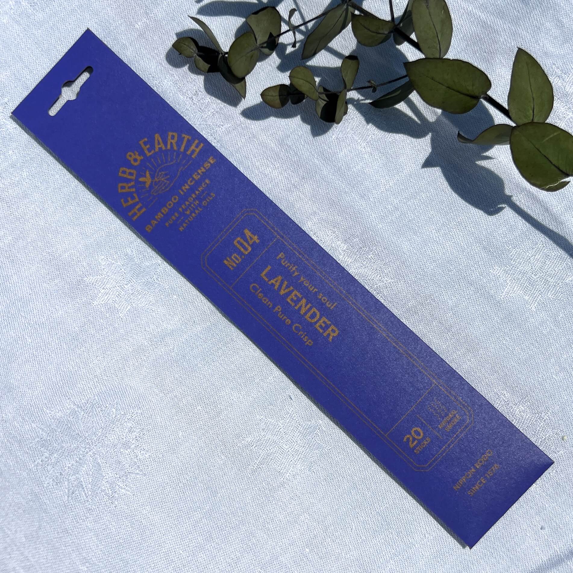 Herb & Earth Lavender Incense Sticks