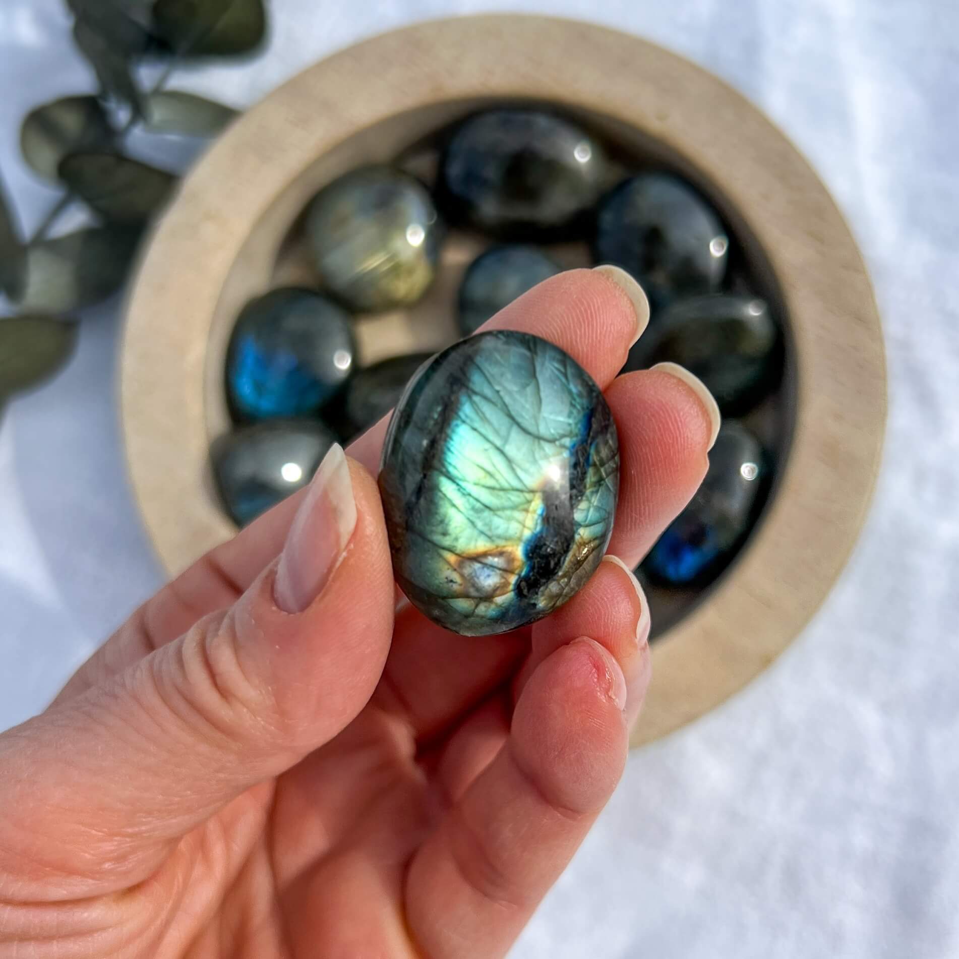 Labradorite Crystal Pebbles