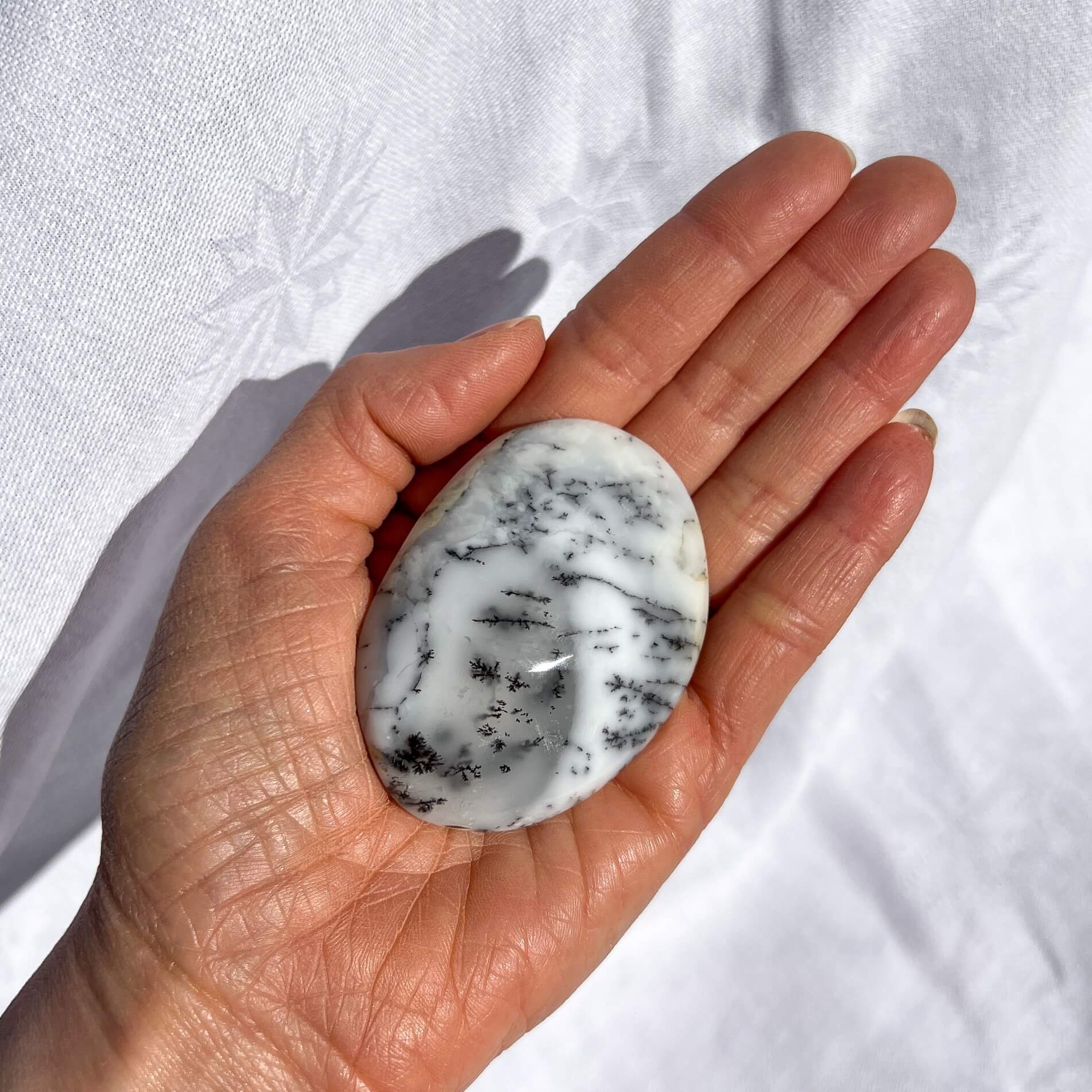 Crystal Palmstones - Merlinite