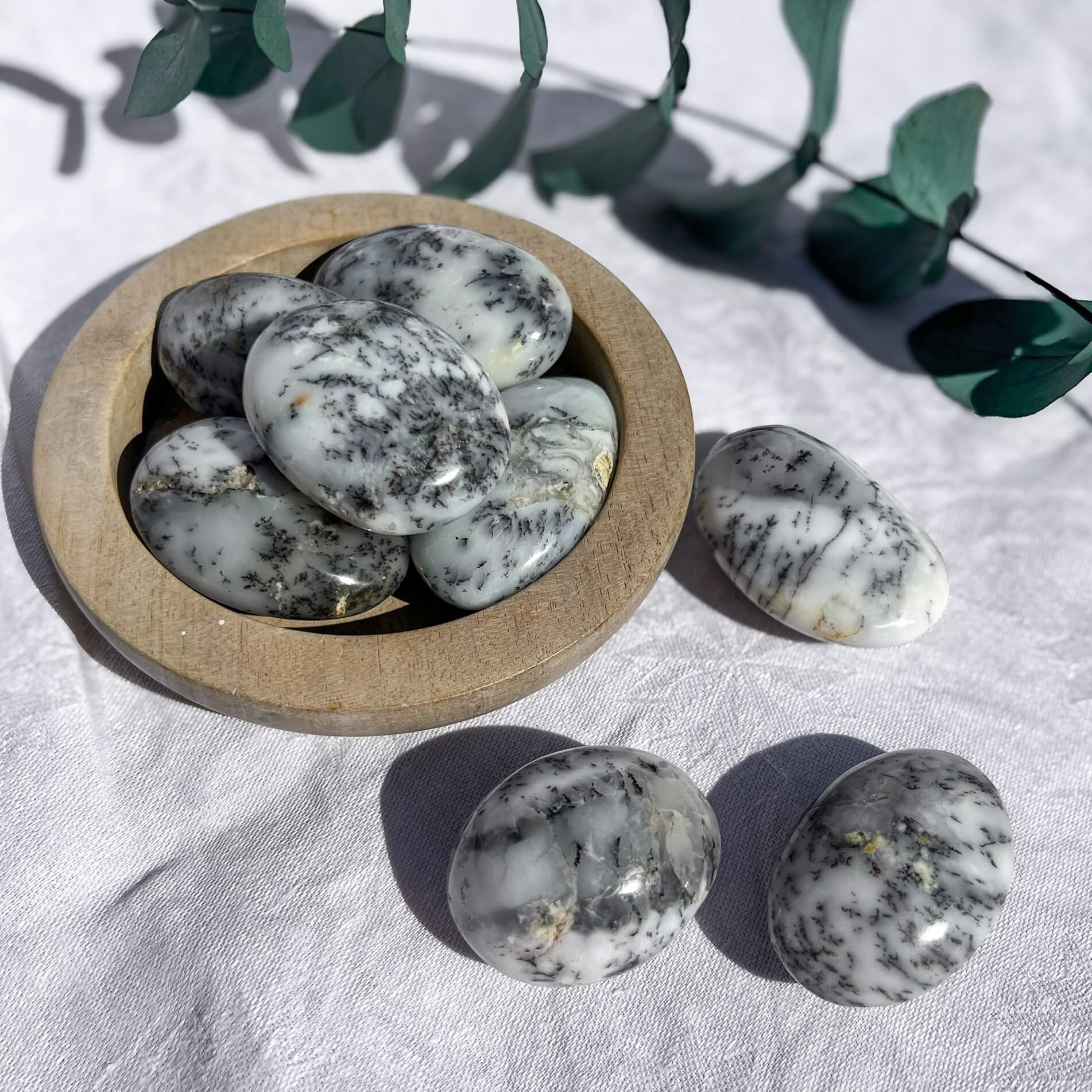 Crystal Palmstones - Merlinite