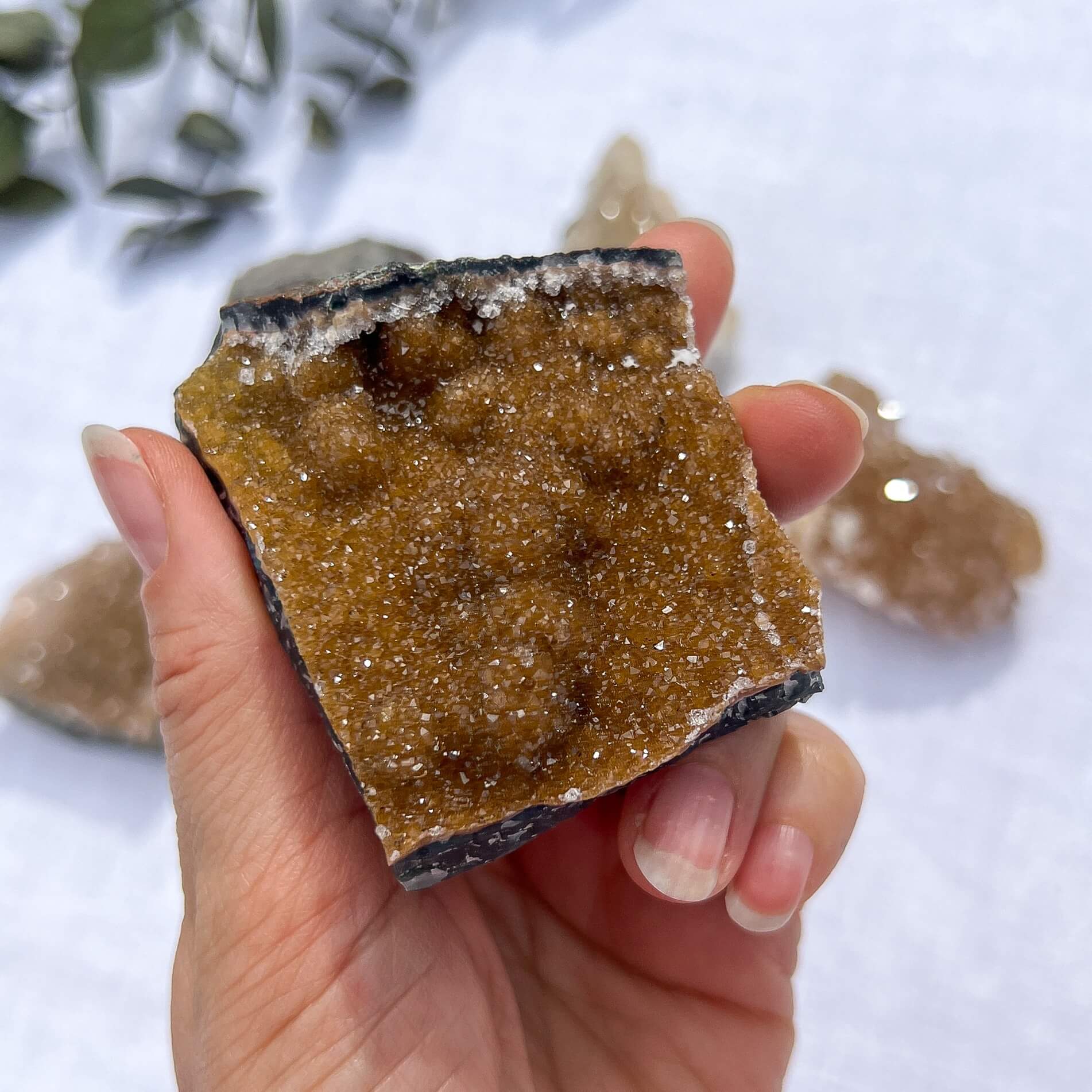 Rainbow Amethyst Crystal Cluster