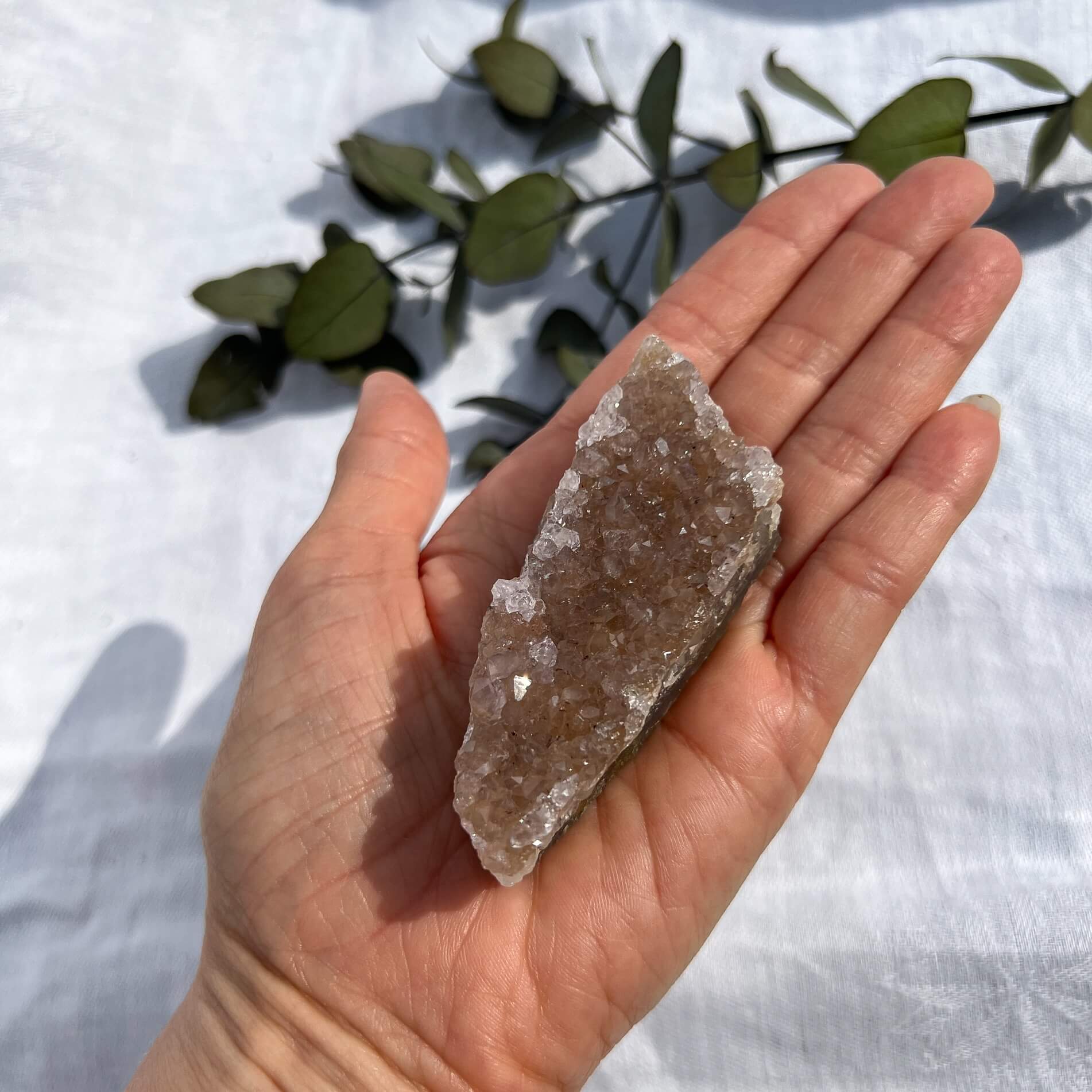 Rainbow Amethyst Crystal Cluster