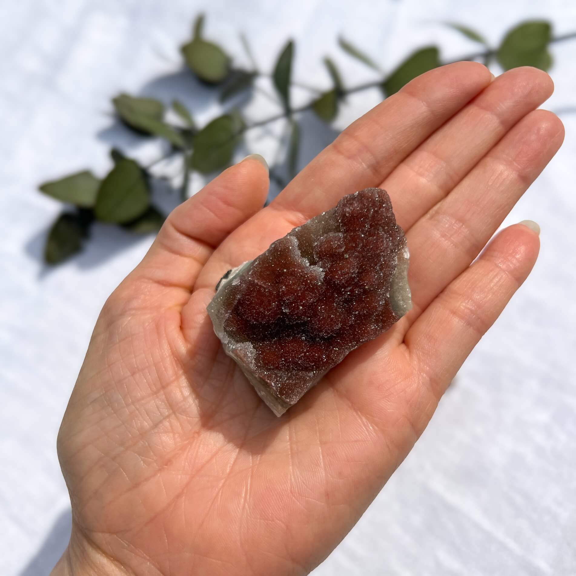 Rainbow Amethyst Crystal Cluster