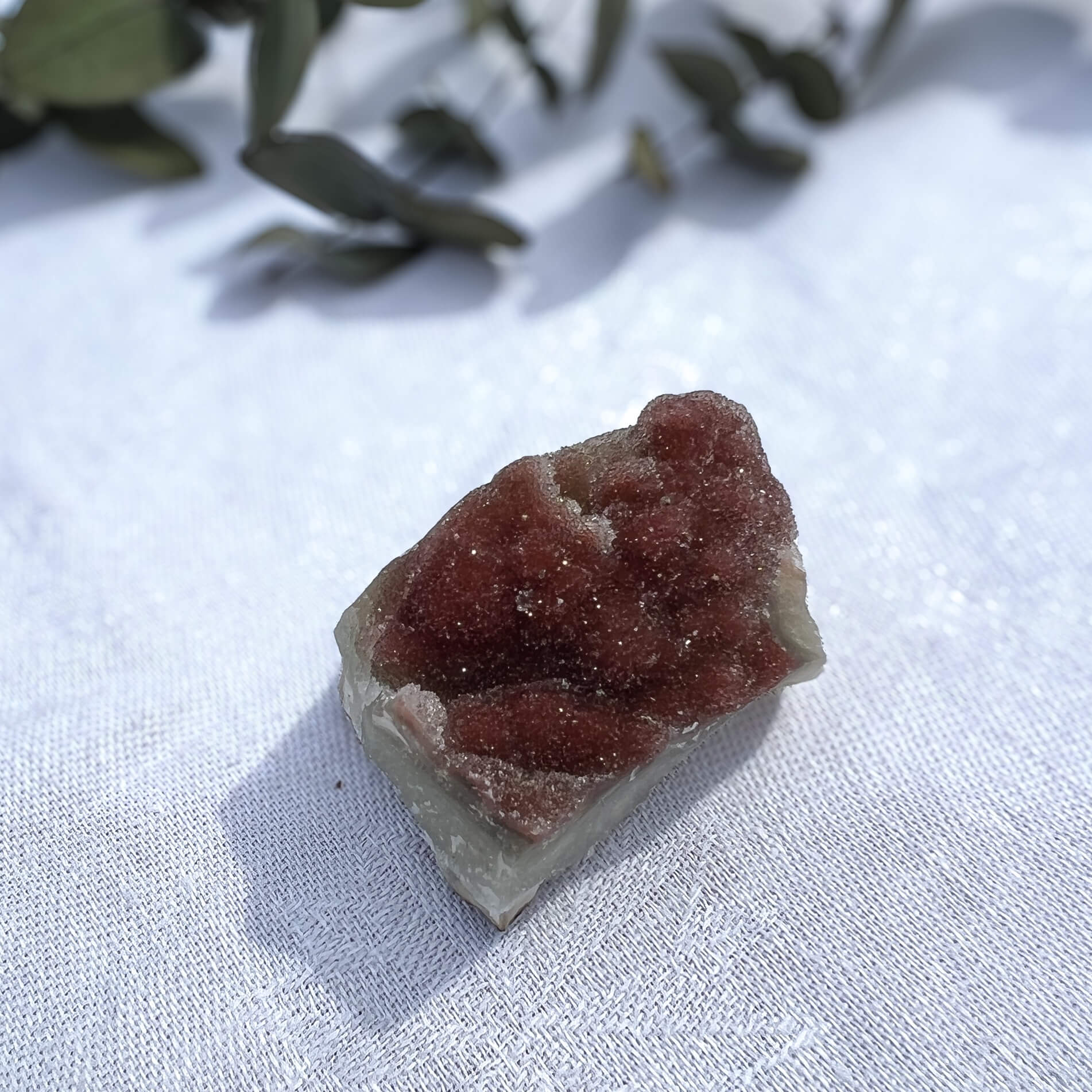 Rainbow Amethyst Crystal Cluster