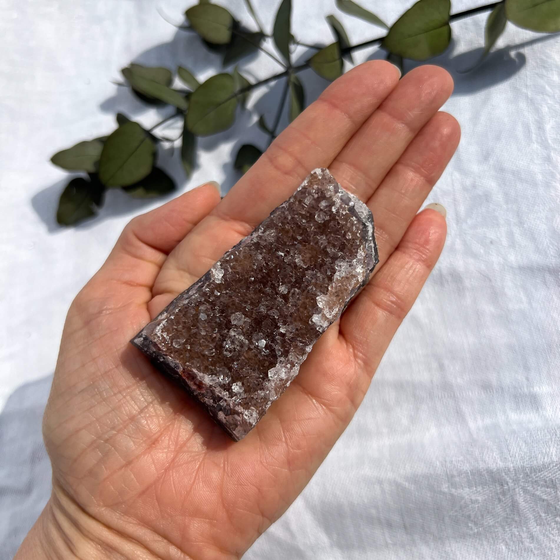 Rainbow Amethyst Crystal Cluster