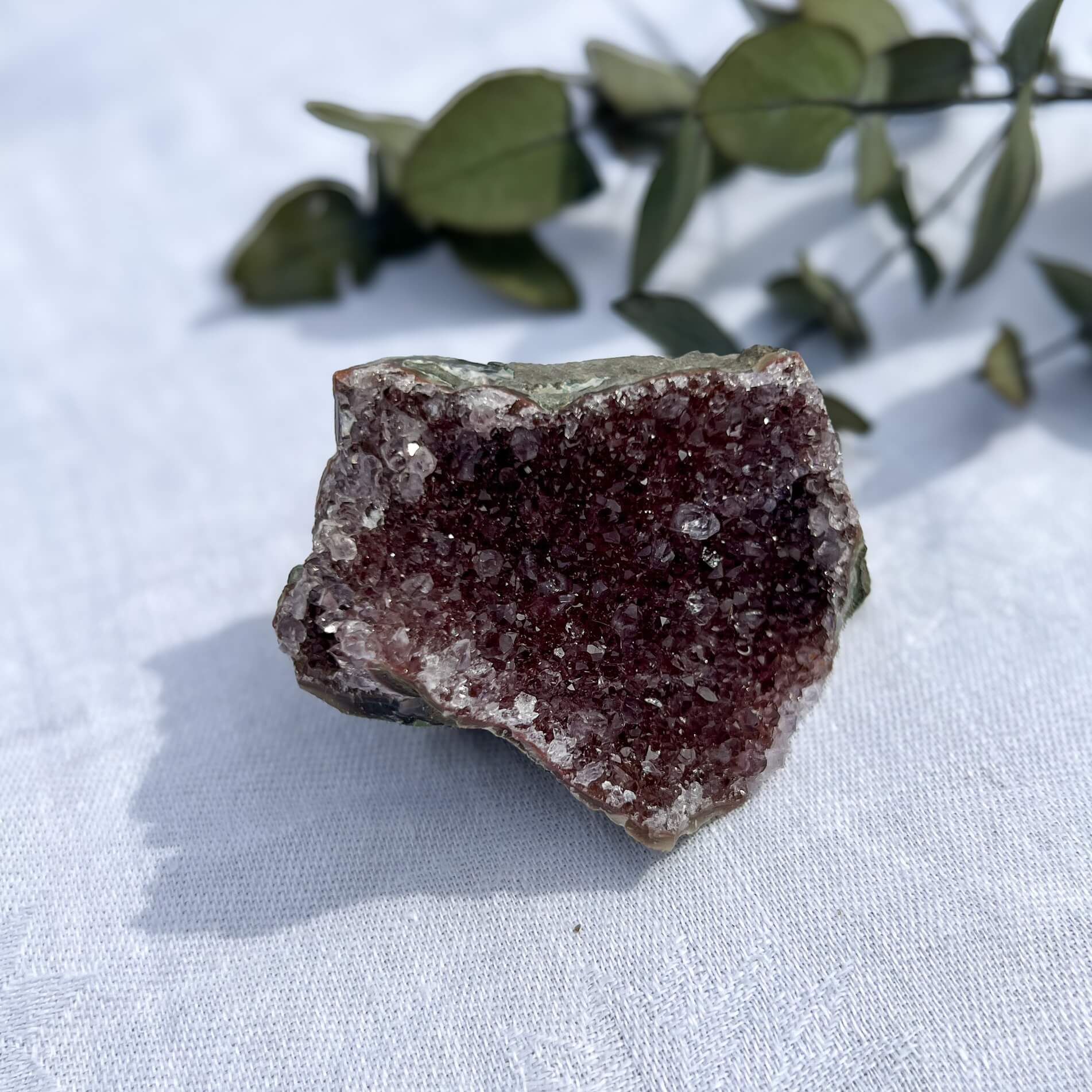 Rainbow Amethyst Crystal Cluster