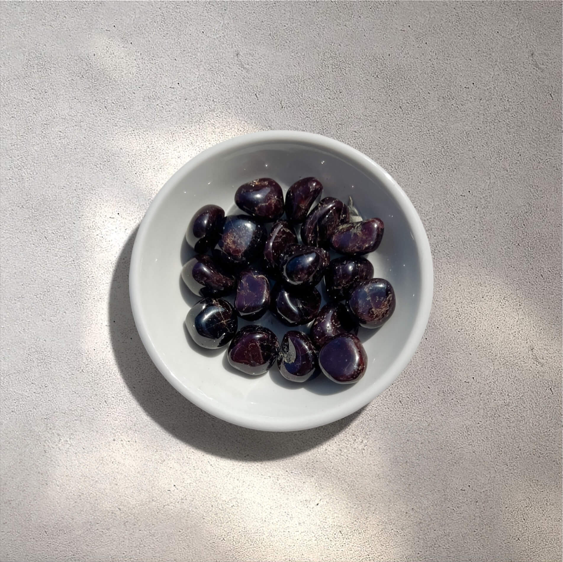 Garnet Crystal Tumblestone - mini