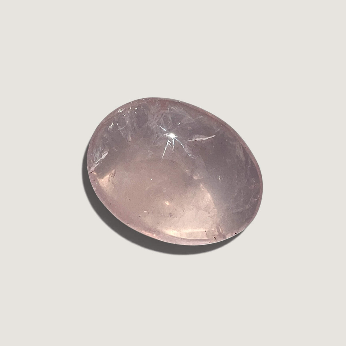 Crystal Palmstones - Gemmy Rose Quartz (Small)