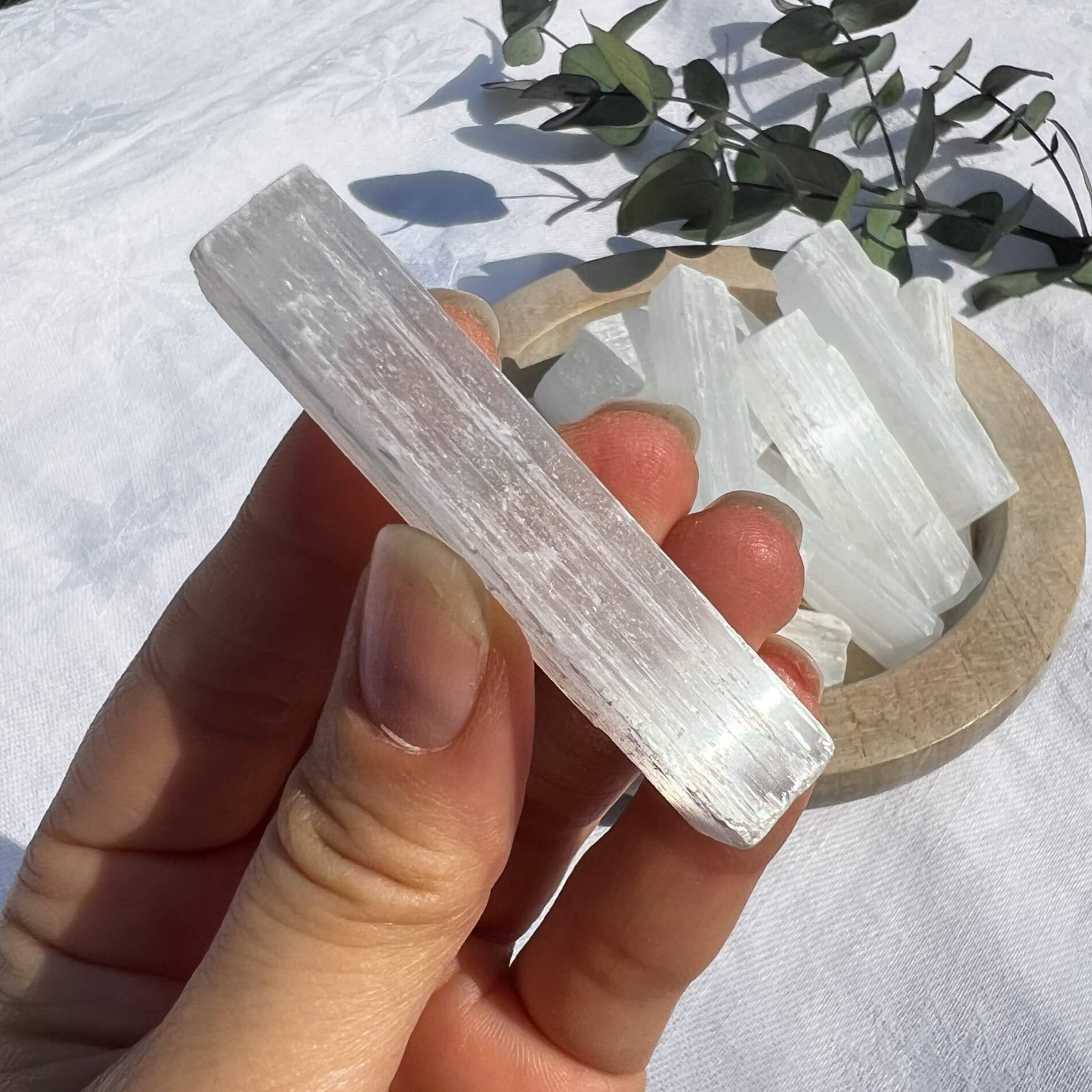 Selenite Crystal Sticks - Small