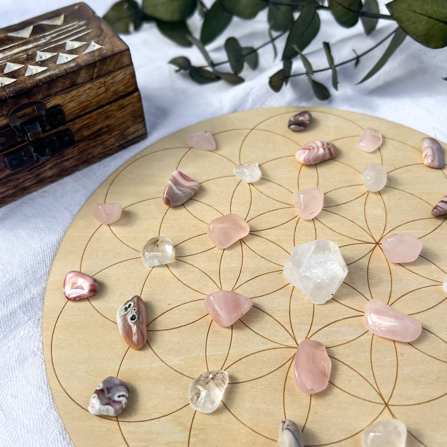 Crystal Gridding Kit - Love & Harmony