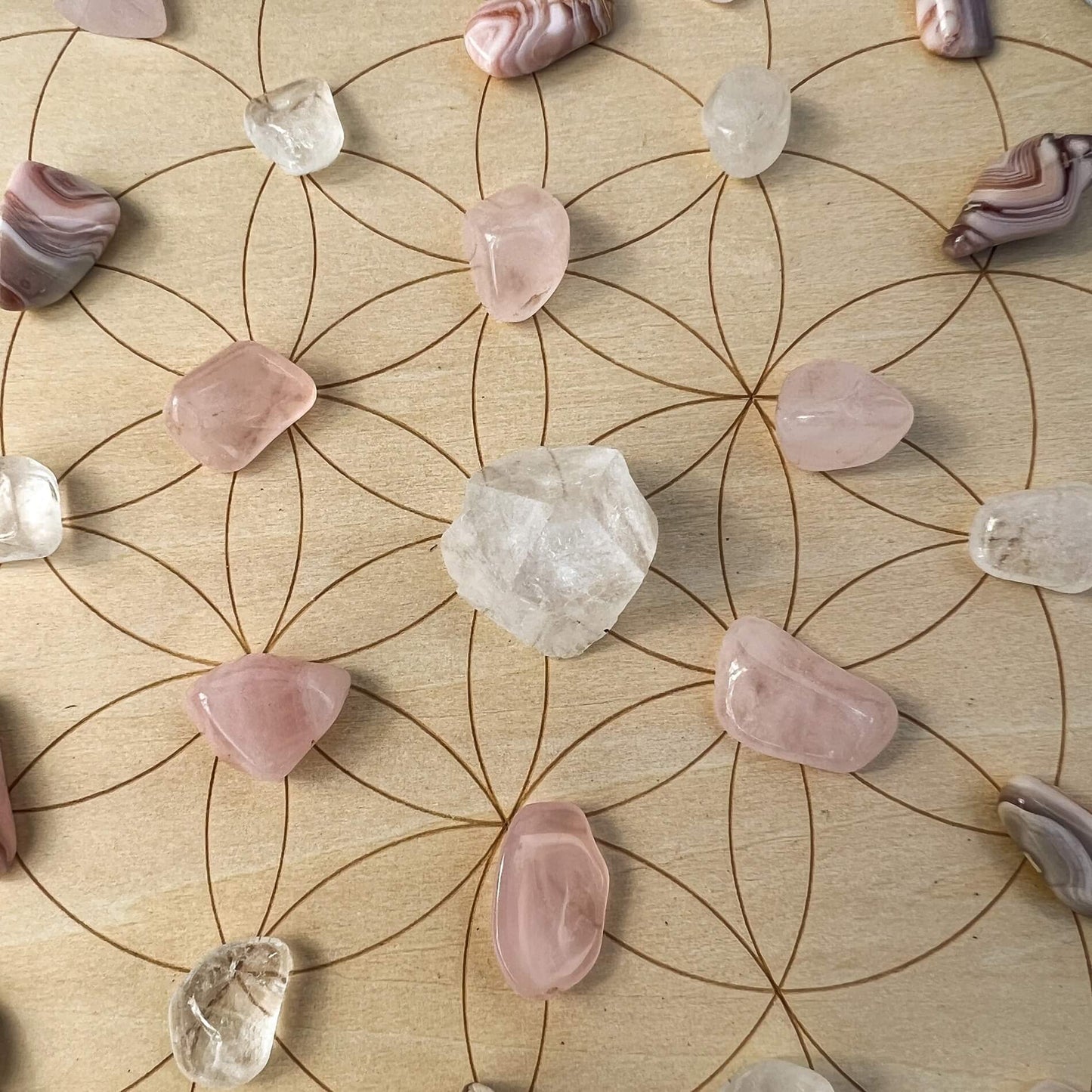 Crystal Gridding Kit - Love & Harmony
