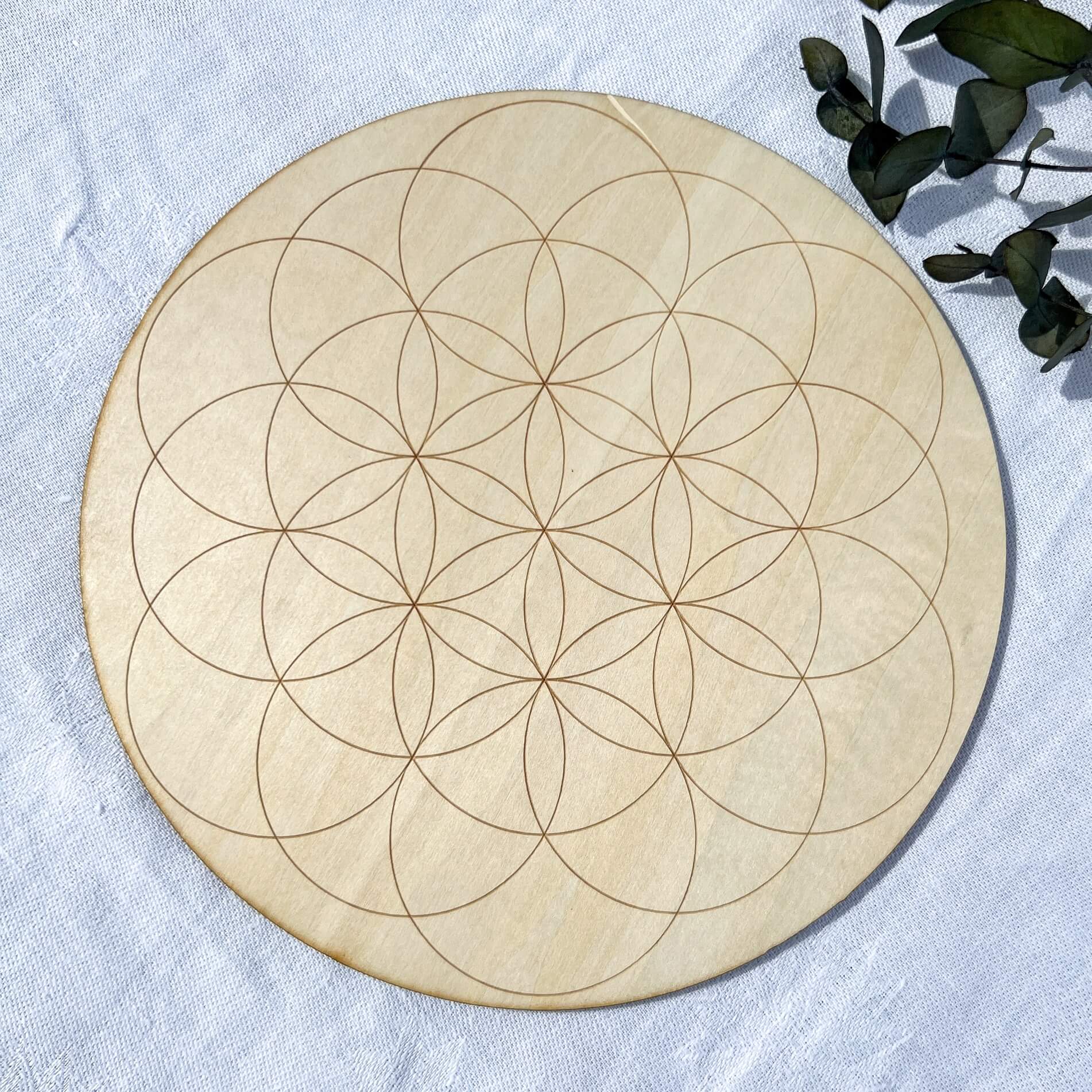 Crystal Grid Board - Flower of Life