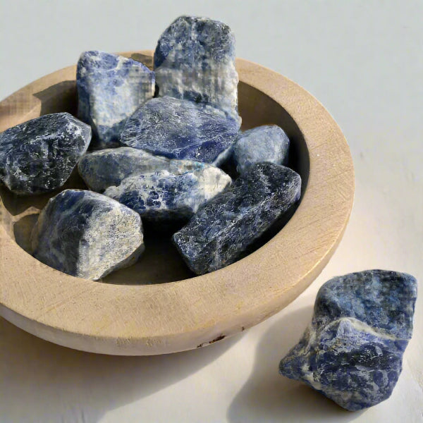 Sodalite Raw Crystal Pieces