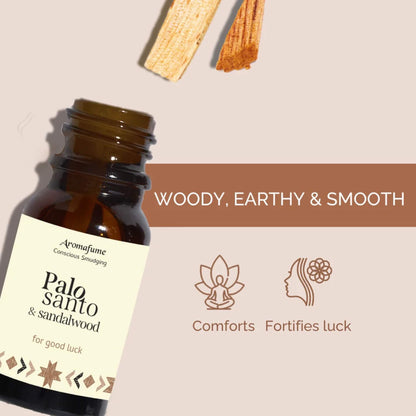 Palo Santo & Sandalwood Essential Oil Blend (10ml)