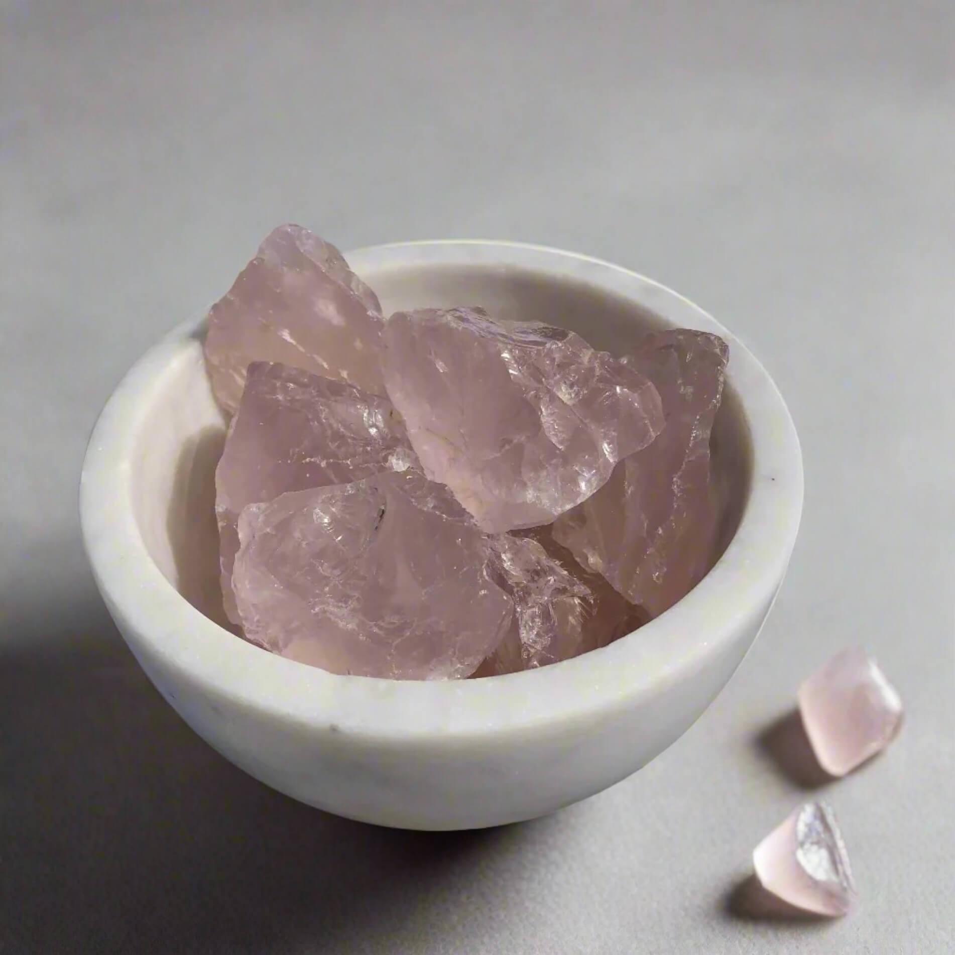 Rose Quartz Raw Crystal - Small