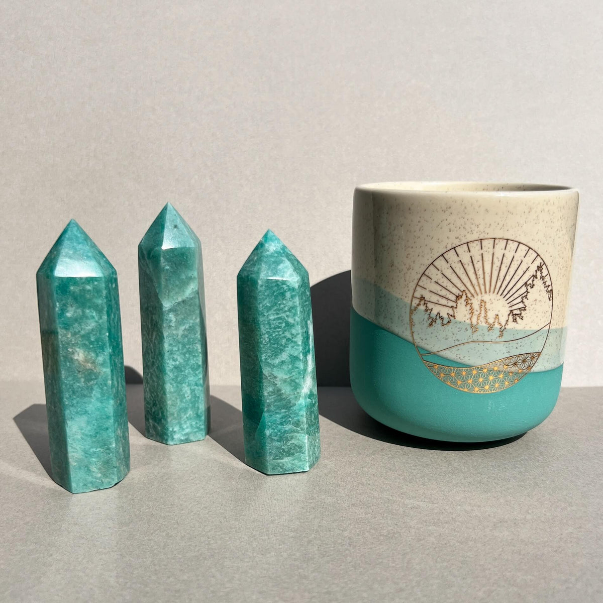 Crystal Towers - Amazonite