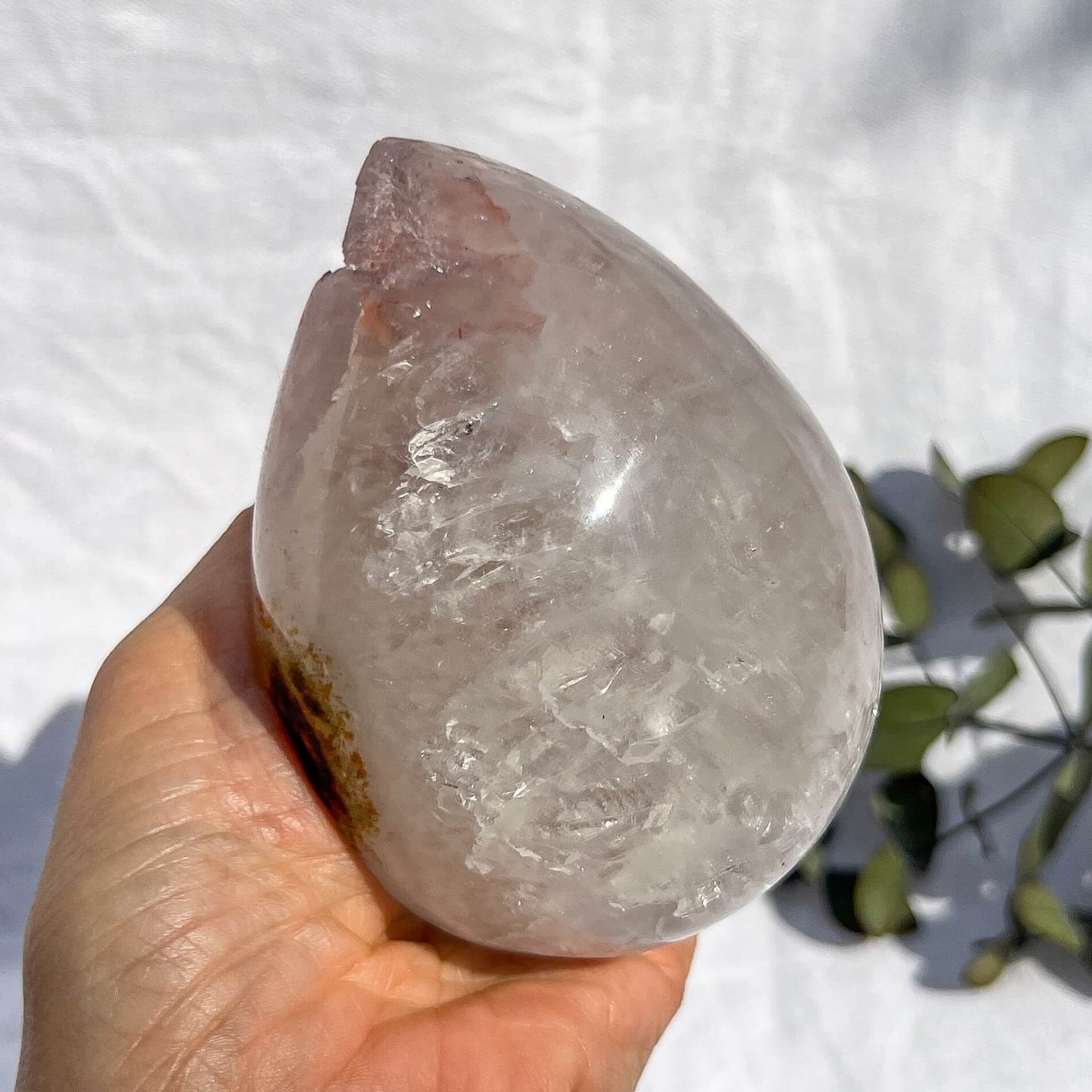 Sugar Druzy Crystal Geode Egg