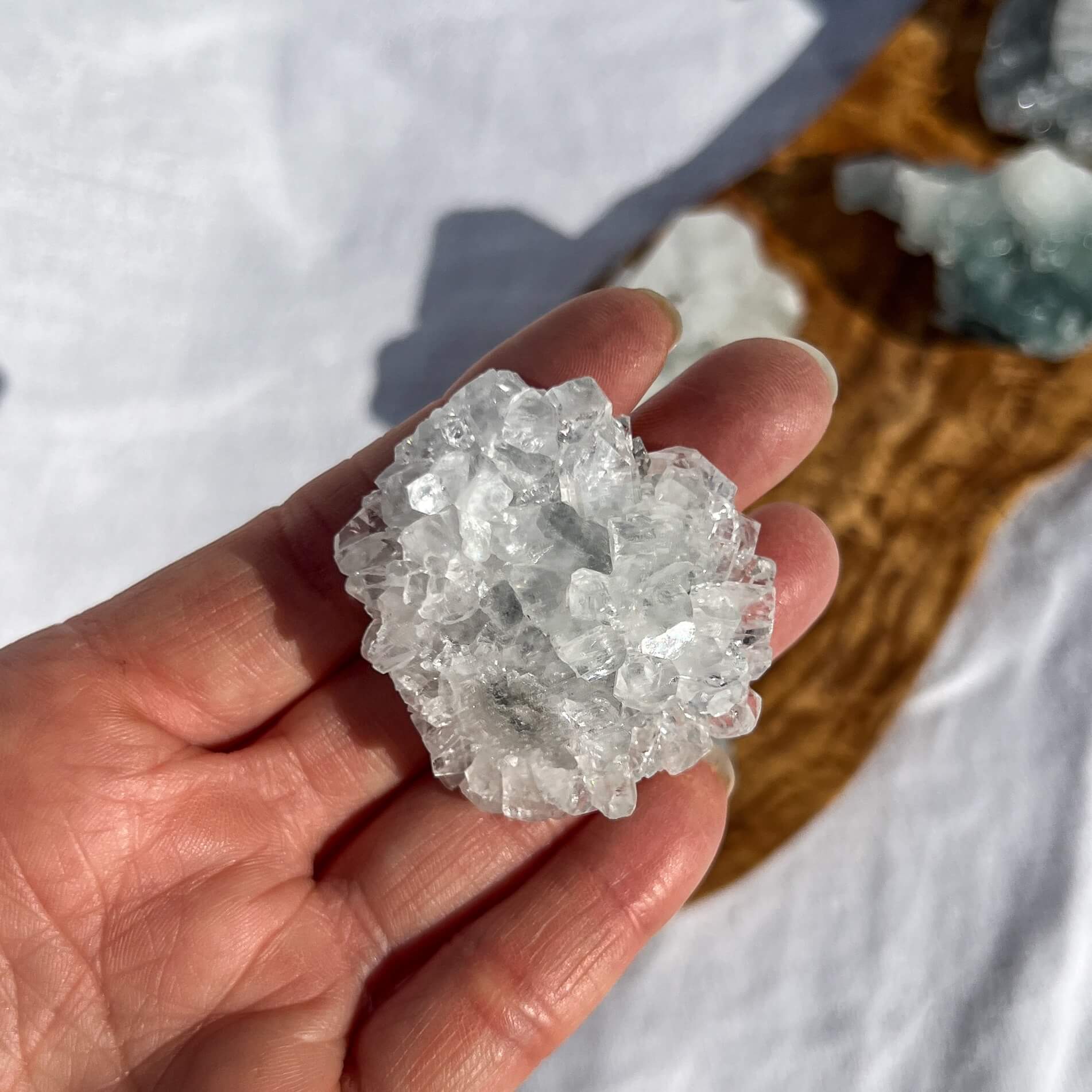 Apophyllite Clusters - Mini