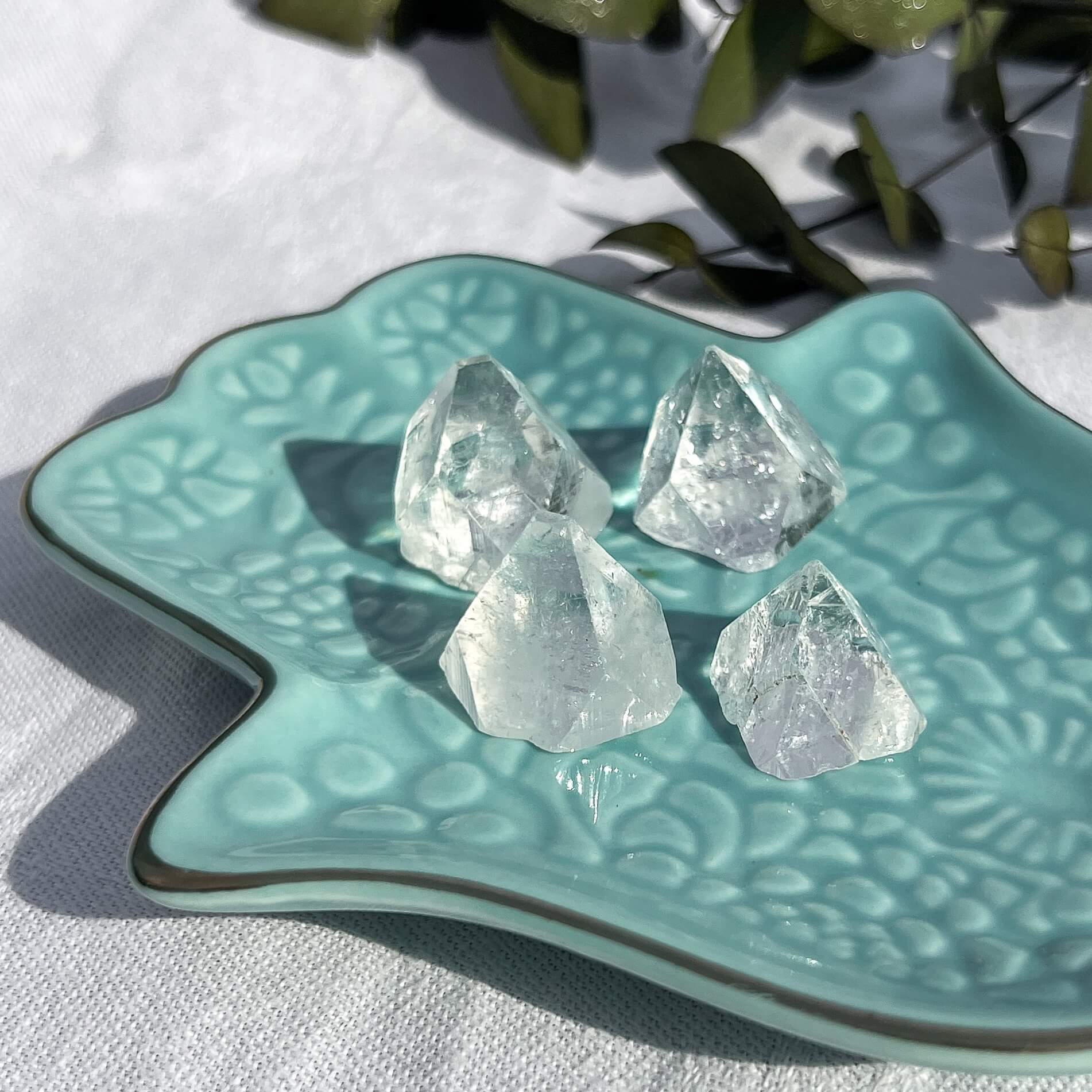 Apophyllite Pyramid Crystals