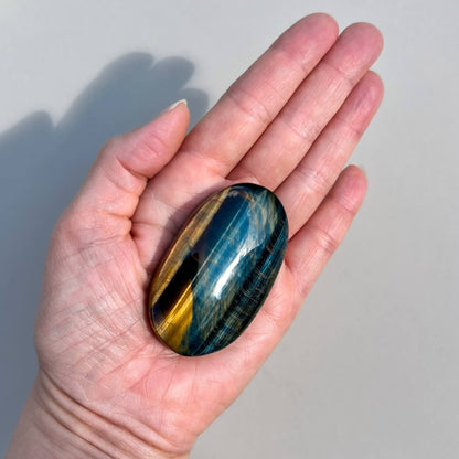 Crystal Palmstones - Variegated Tiger’s Eye