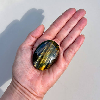 Crystal Palmstones - Variegated Tiger’s Eye