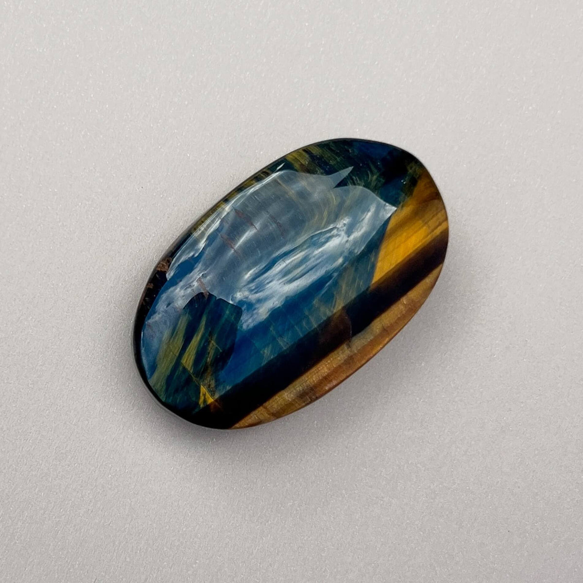 Crystal Palmstones - Variegated Tiger’s Eye