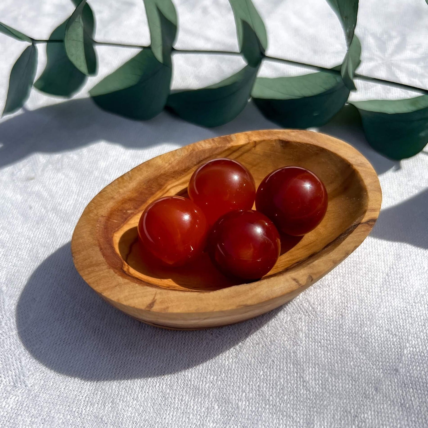 Carnelian Mini Crystal Spheres