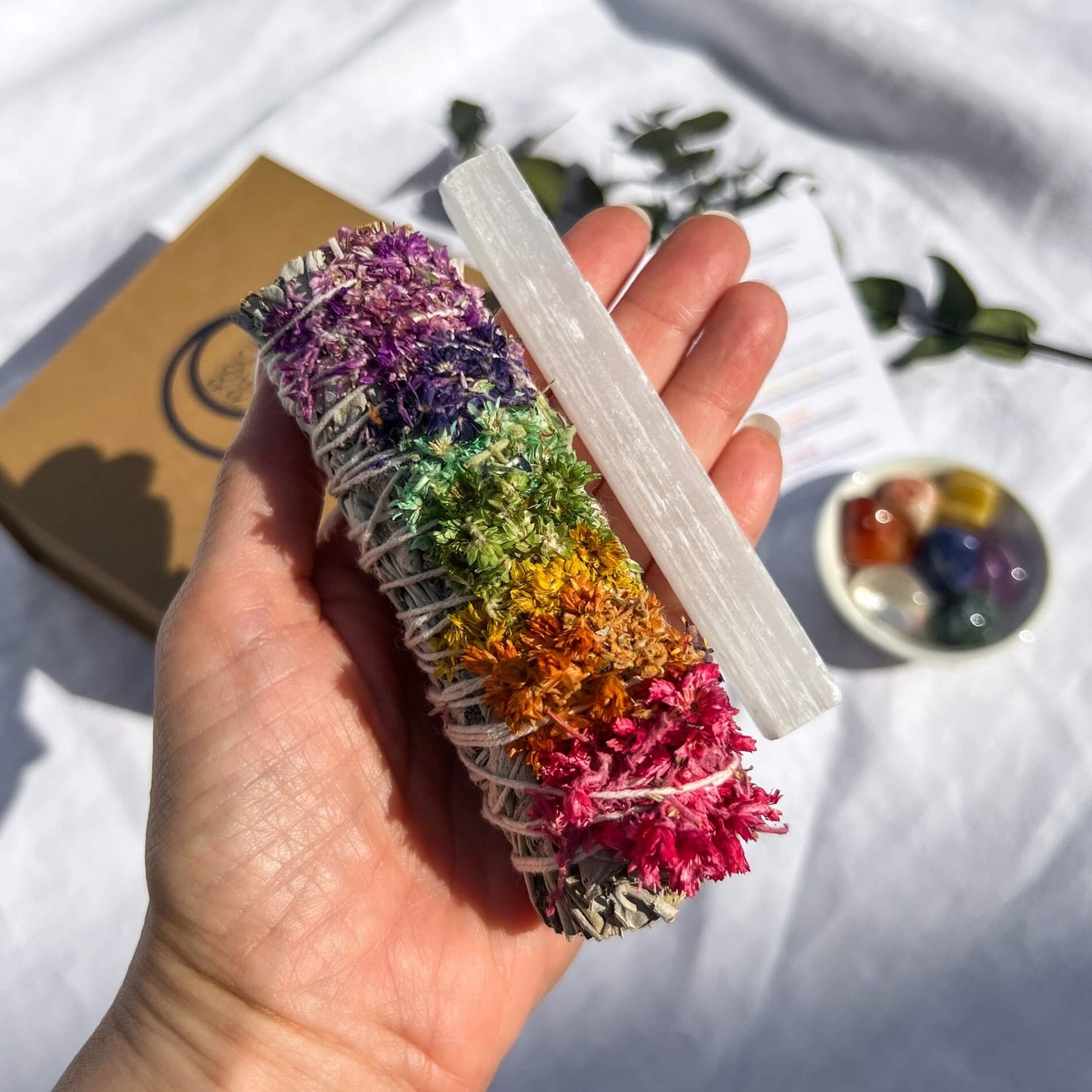Crystal Chakra Healing Gift Box