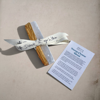 Cleanse + Purify Bundle - Selenite & Palo Santo