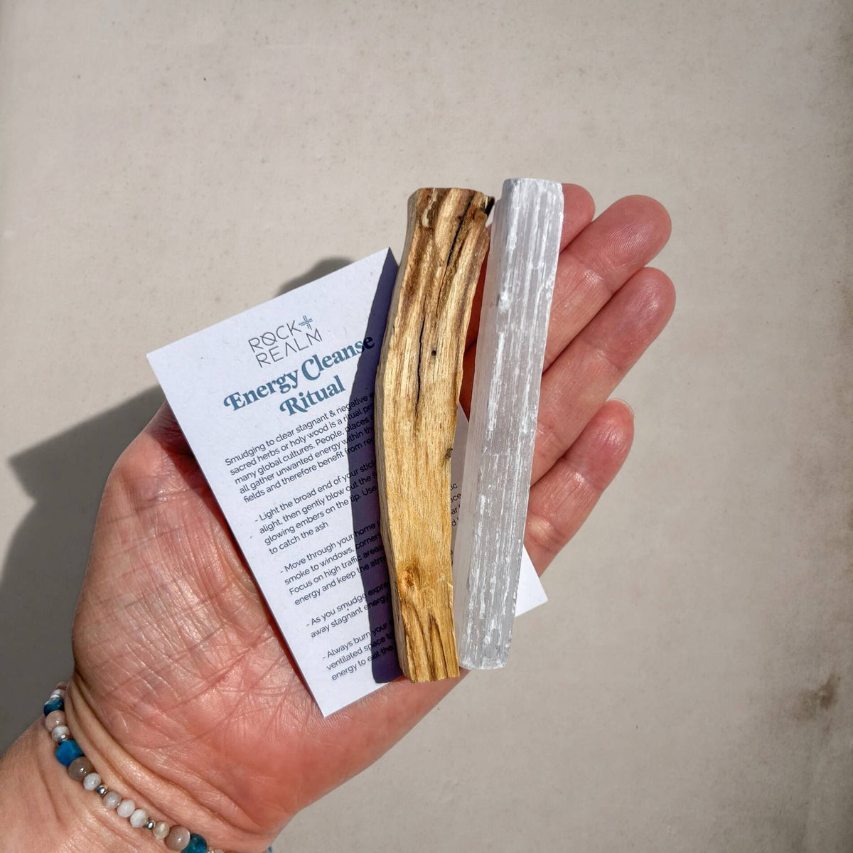Cleanse + Purify Bundle - Selenite & Palo Santo
