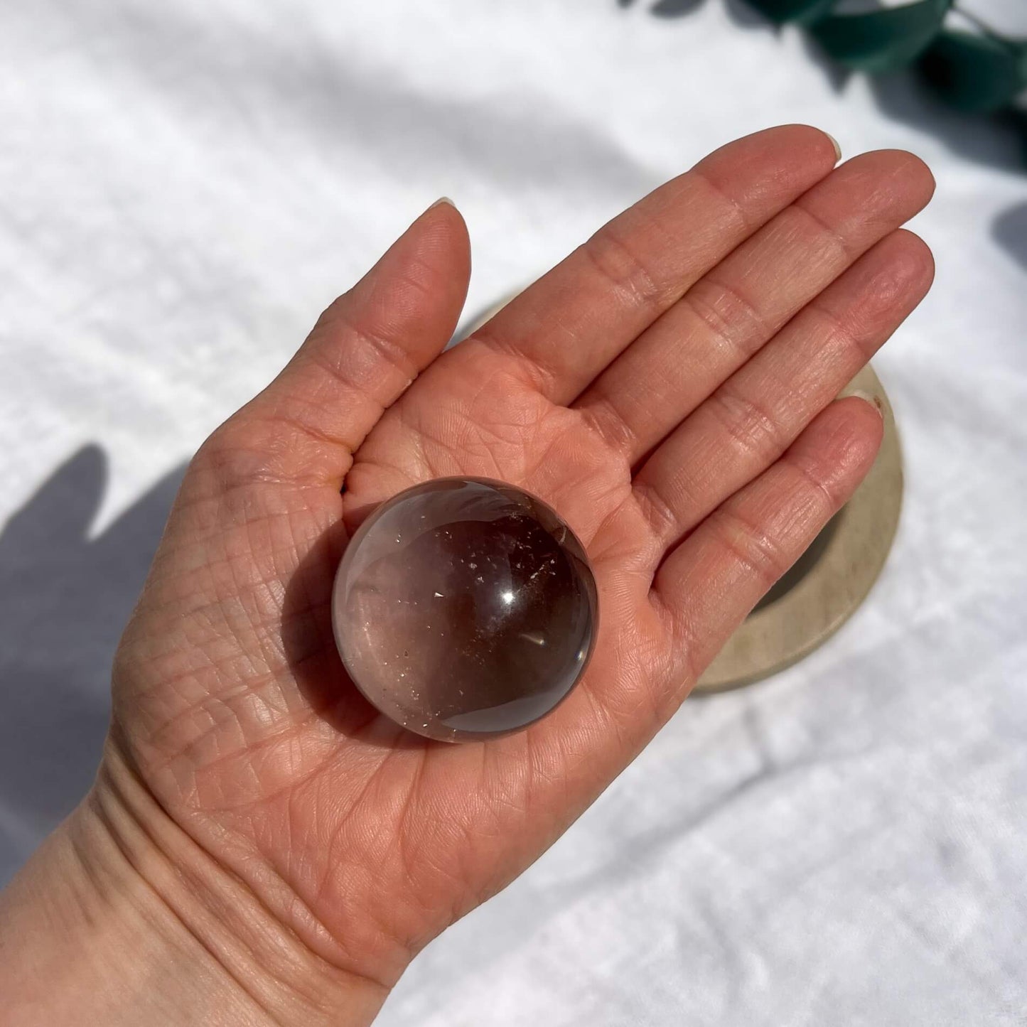 Clear Quartz Crystal Sphere - Large