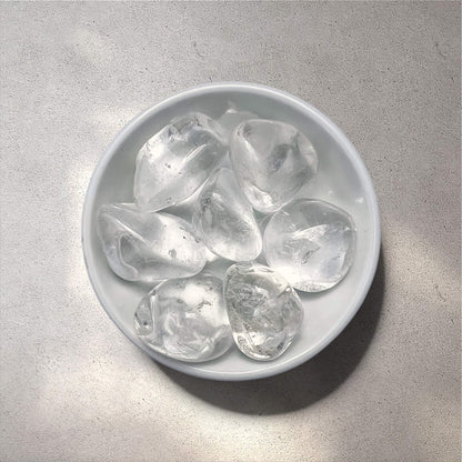 Clear Quartz Crystal Tumblestones - XL