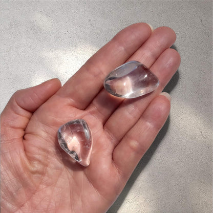 Clear Quartz Crystal Tumblestones - Large