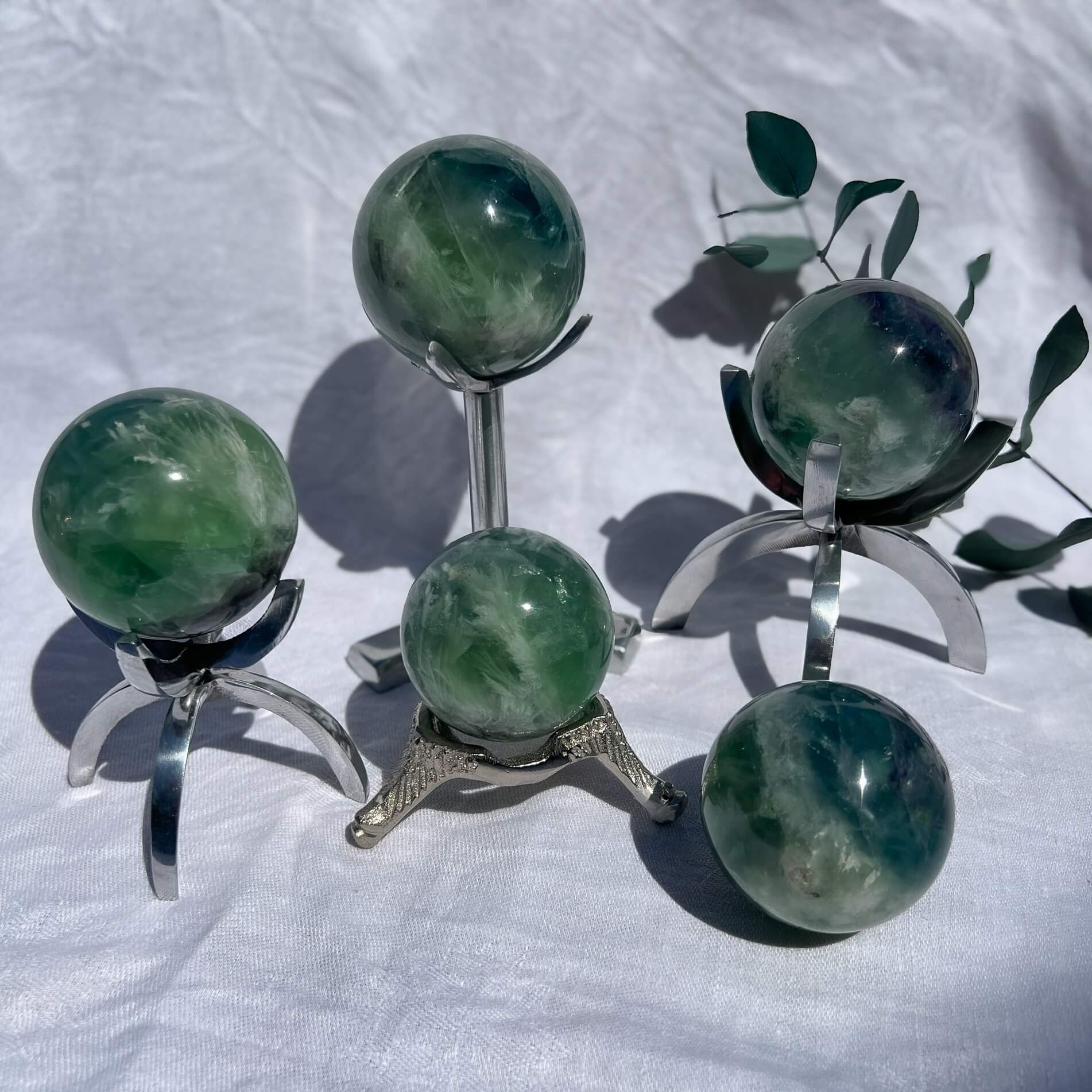Fluorite Sphere B (Green & Blue)