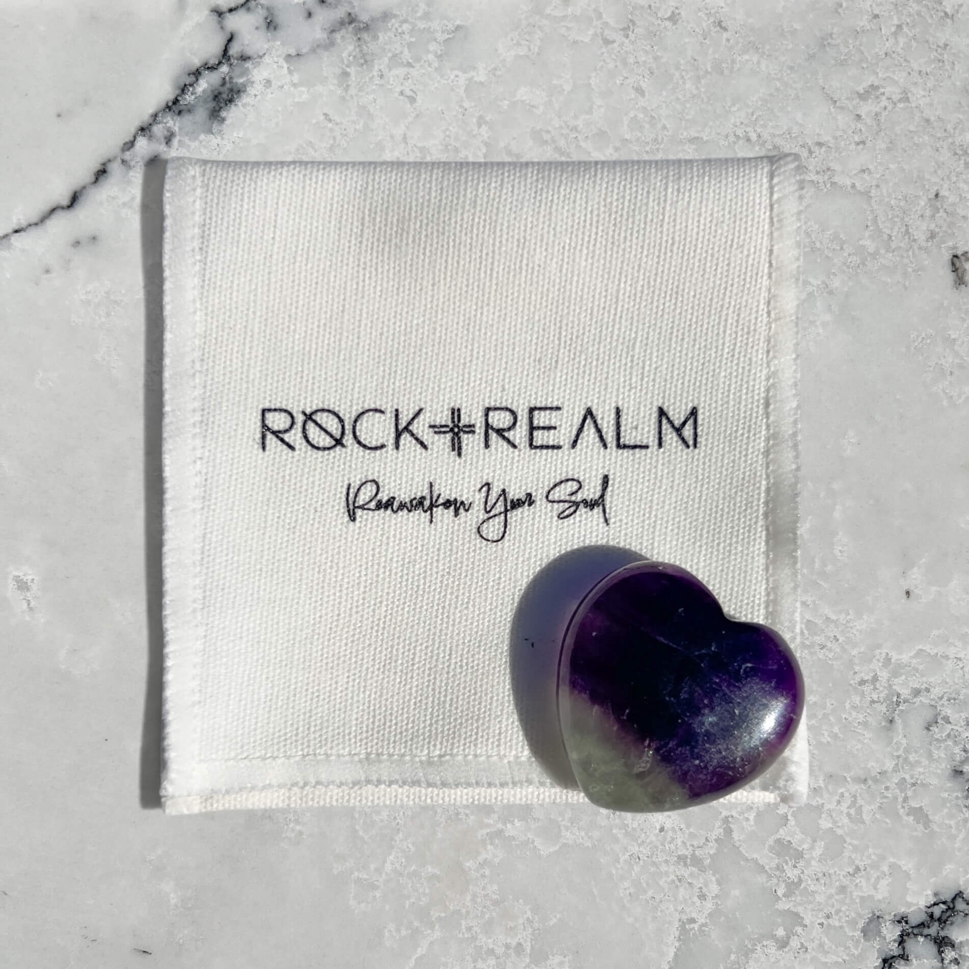 Crystal Heart | Fluorite | Focus