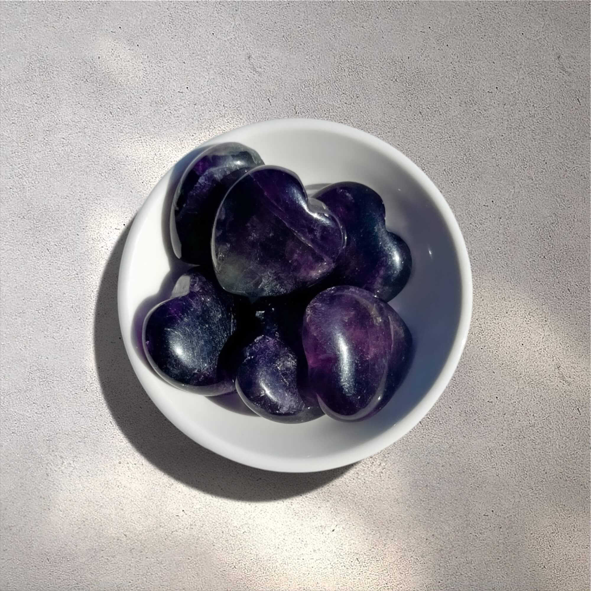 Crystal Heart | Fluorite | Focus