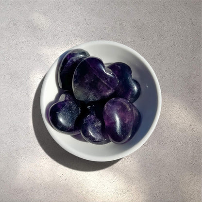 Crystal Heart | Fluorite | Focus