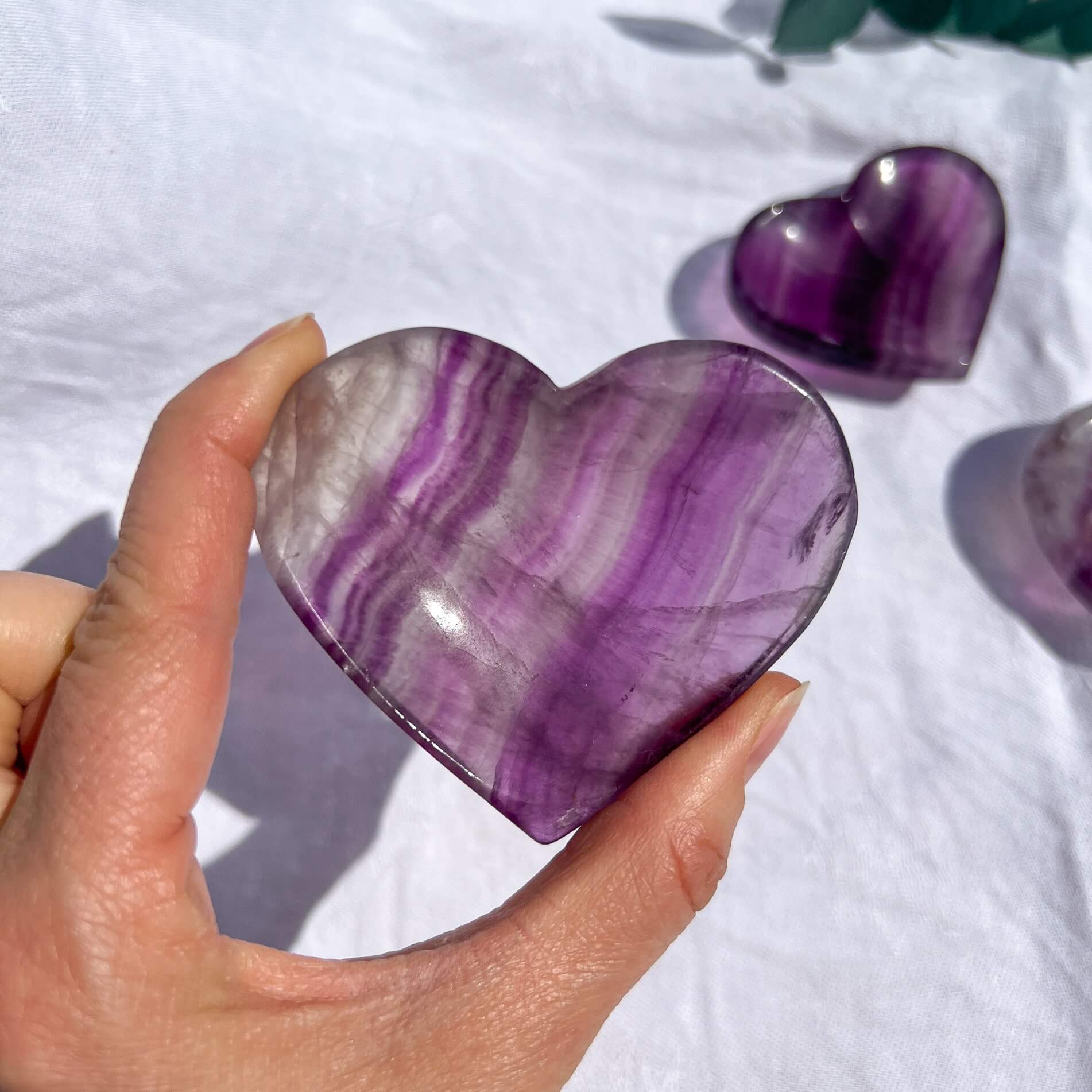 Fluorite Heart Dish