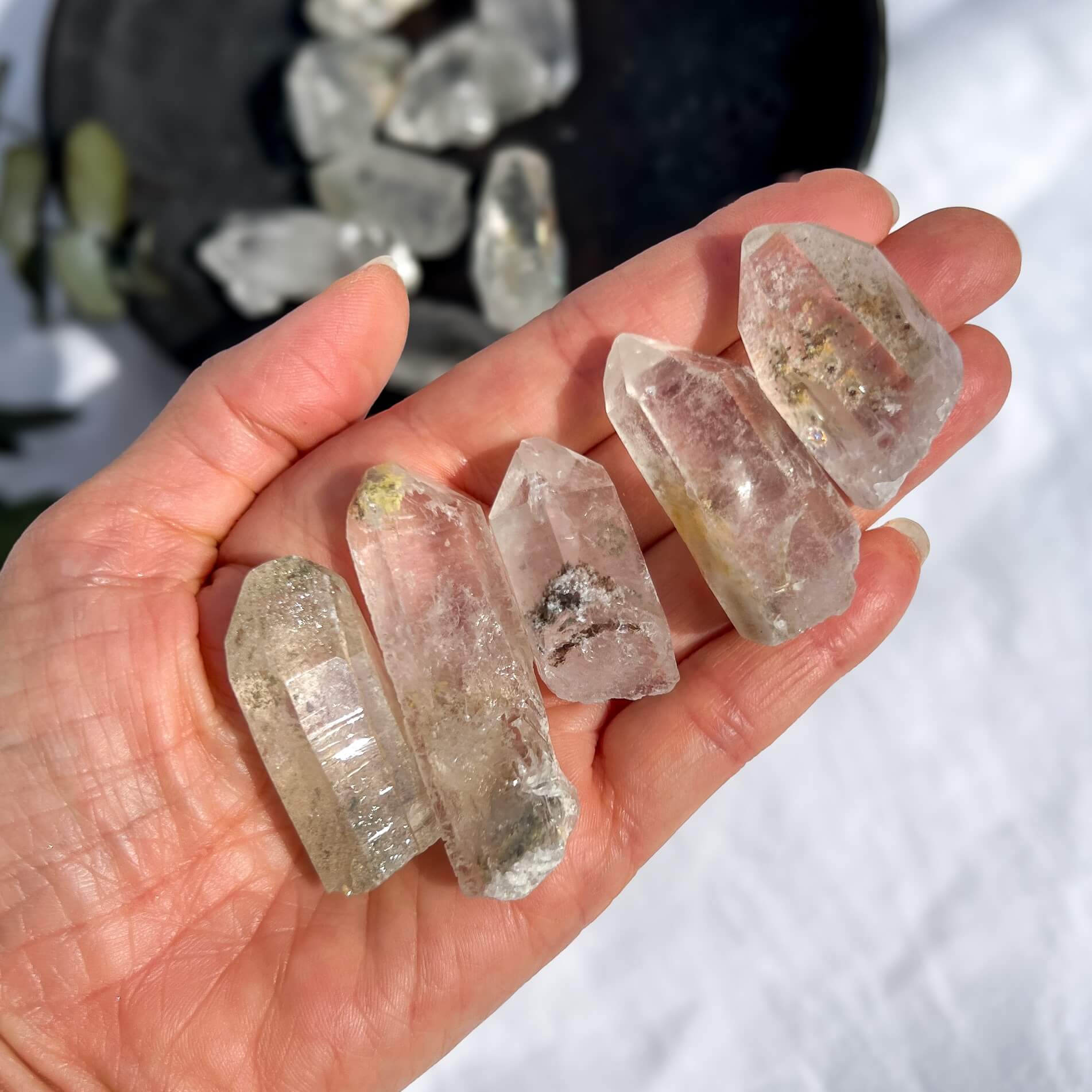 Garden Quartz Points - Medium