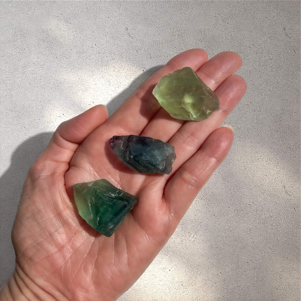 Fluorite Raw Crystal - Medium