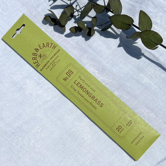 Herb & Earth Lemongrass Incense Sticks