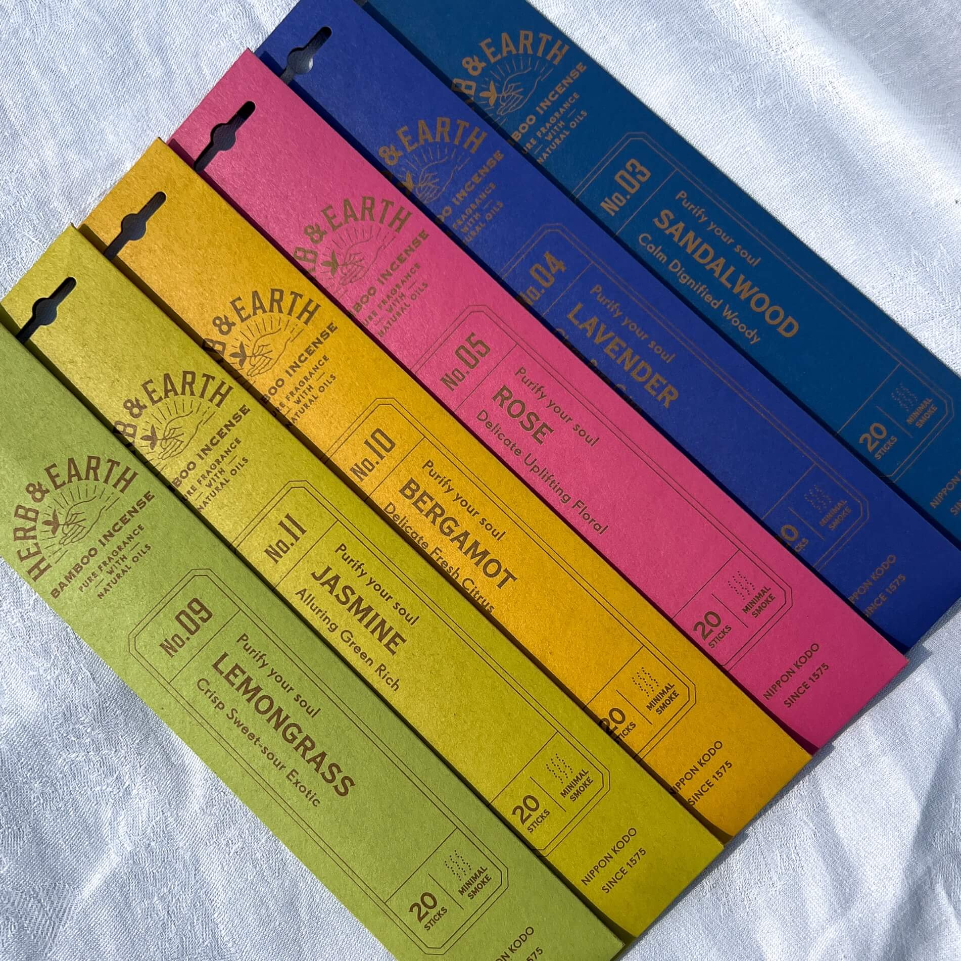 Herb & Earth Jasmine Incense Sticks