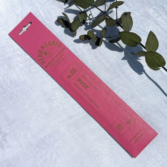 Herb & Earth Rose Incense Sticks