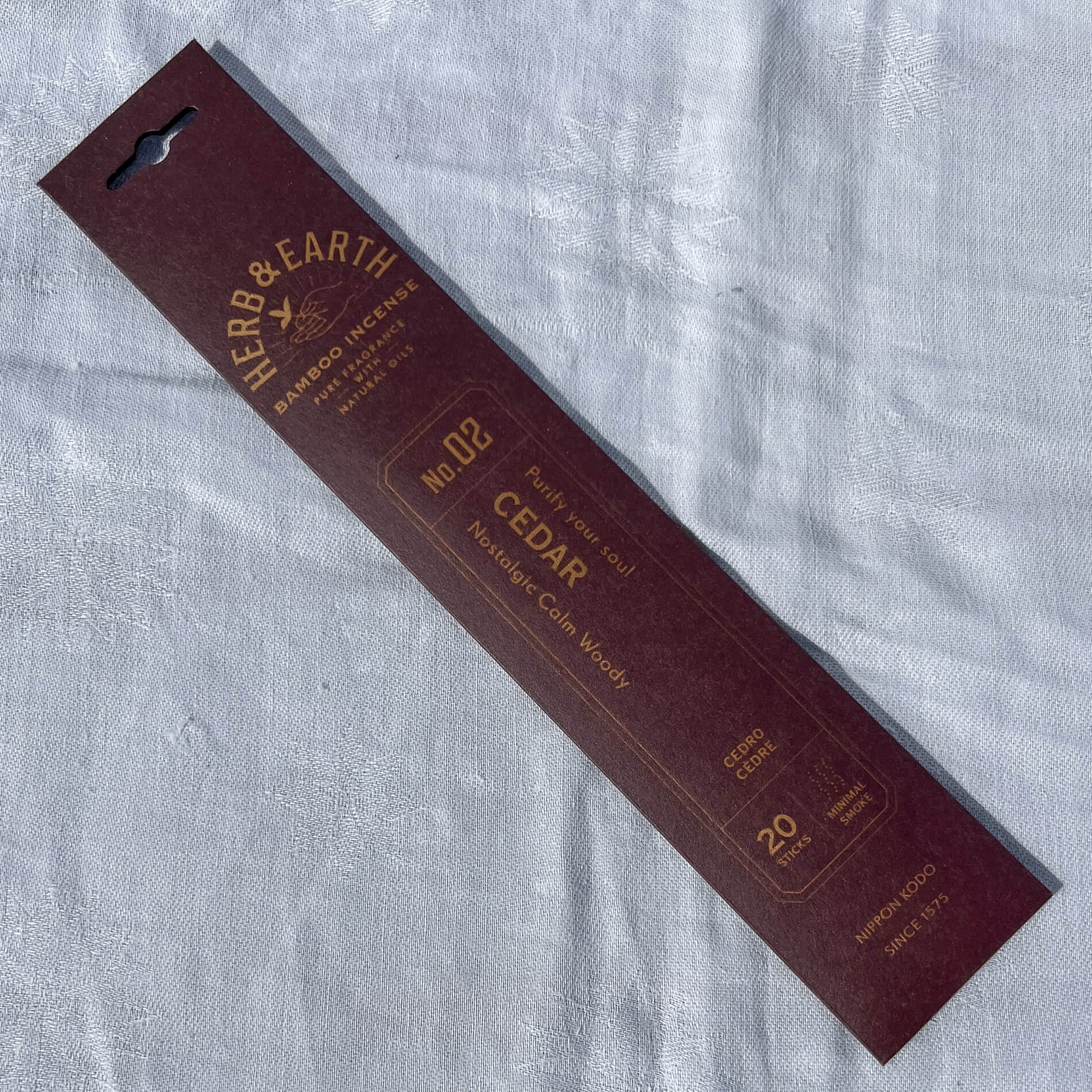 Herb & Earth Cedar Incense Sticks